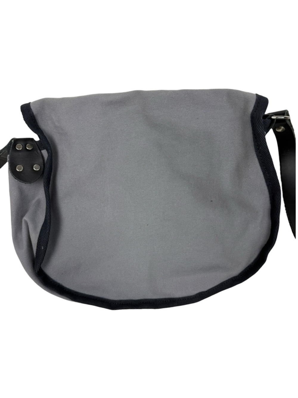 Duluth Pack Flat Canvas Leather Satchel Bag - Picture 3 of 5